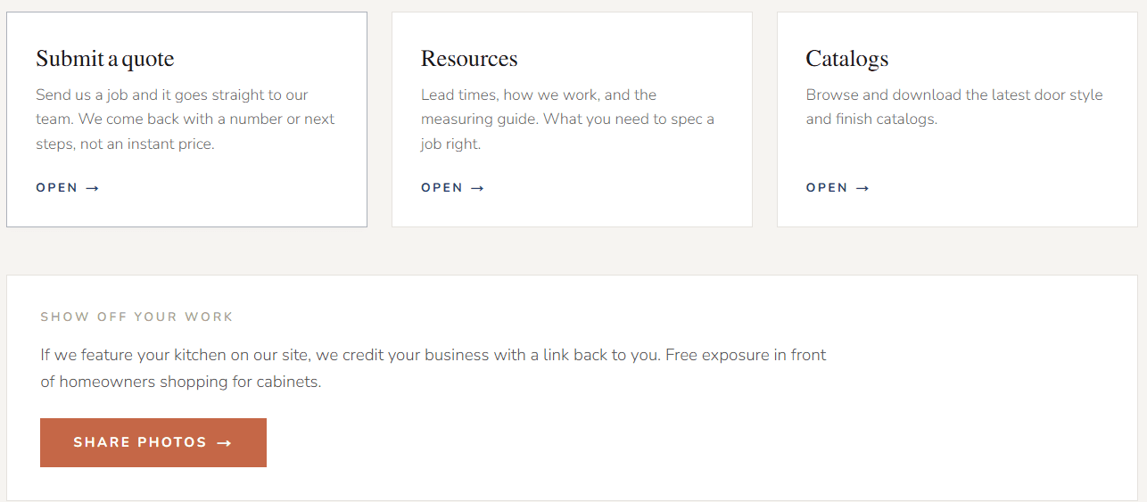 The AKD builder portal dashboard